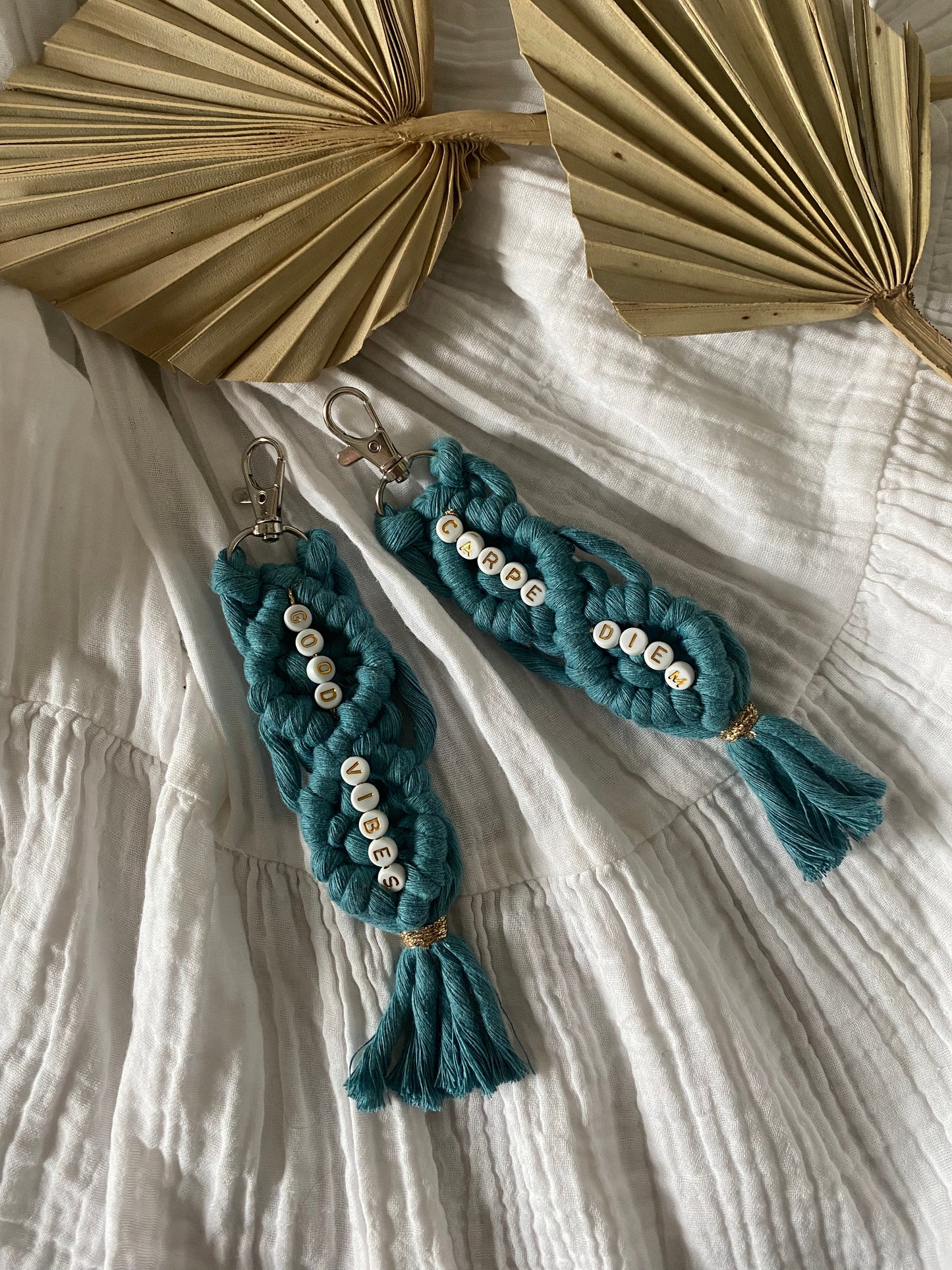 Mots doux bleu canard