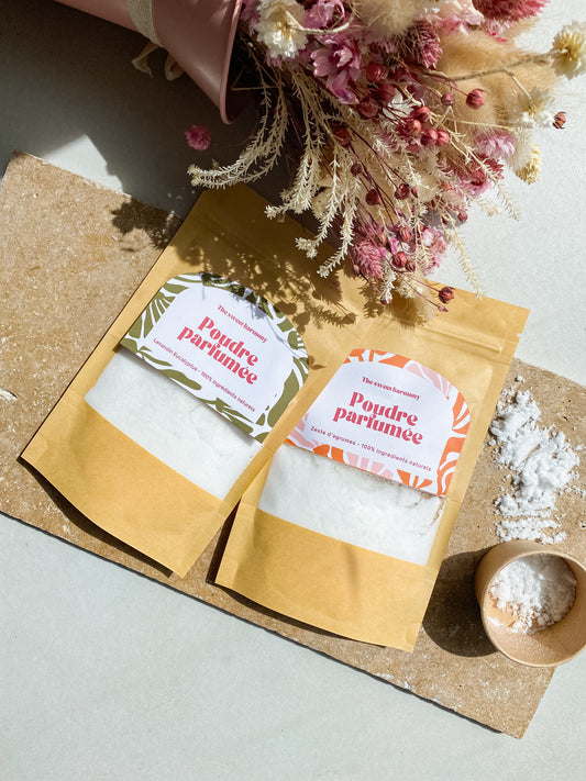 Poudre parfumée - Zeste d'agrumes
