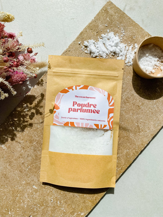 Poudre parfumée - Zeste d'agrumes