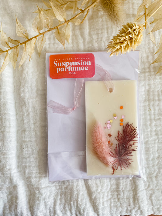 Suspension parfumée - Rose